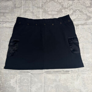 Women's Lexi Black Mini Skirt L